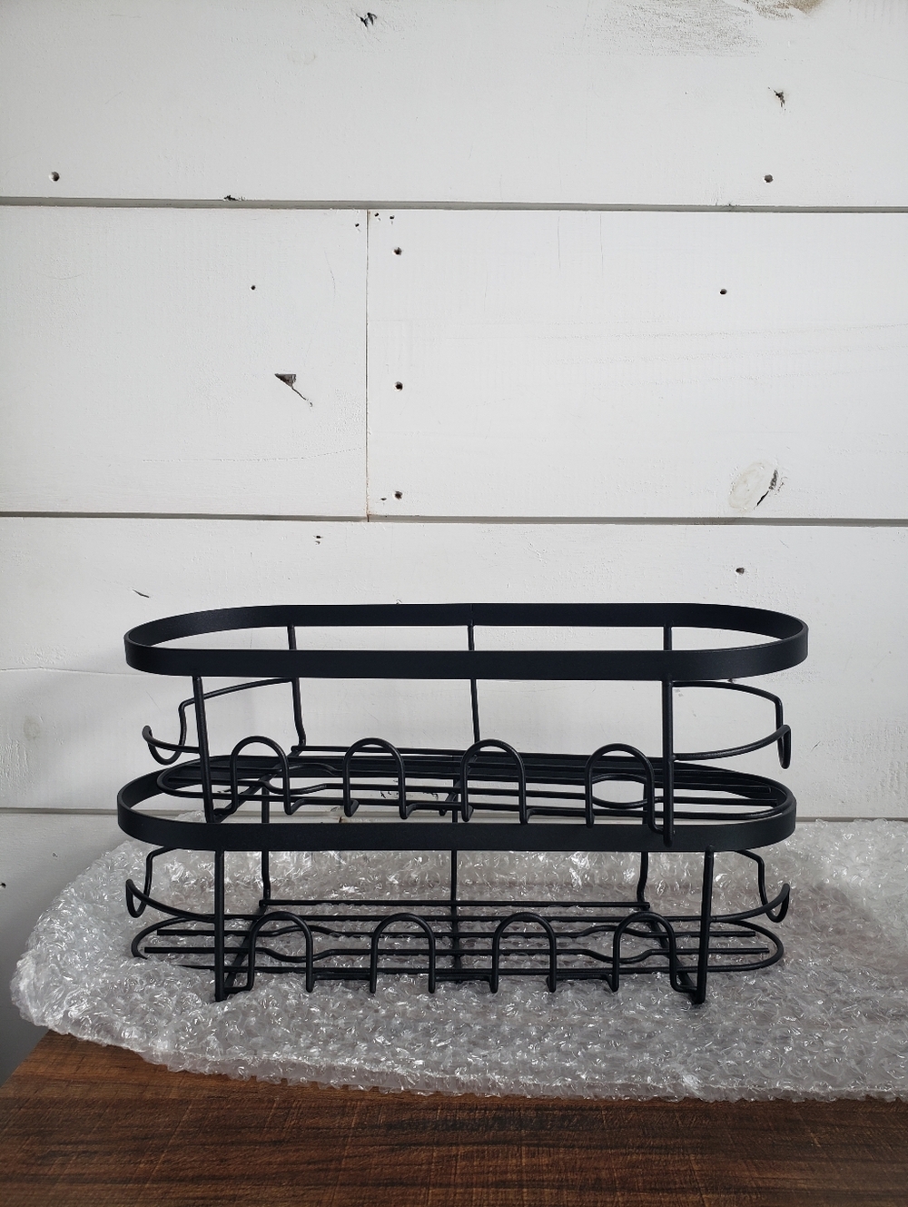 Shower Caddy Rust Proof New In The Box - 2pc - Black - Picture 3 of 11